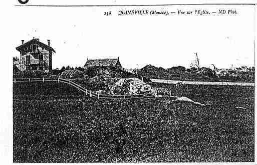 Ville de QUINEVILLE Carte postale ancienne