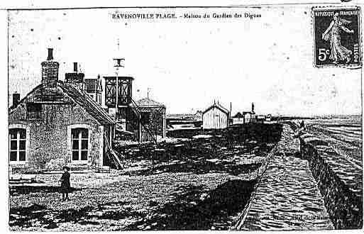 Ville de RAVENOVILLE Carte postale ancienne