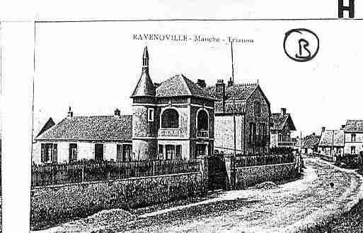 Ville de RAVENOVILLE Carte postale ancienne