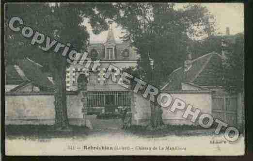 Ville de REBRECHIEN Carte postale ancienne