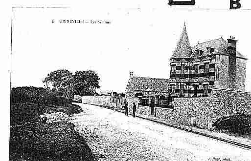 Ville de REGNEVILLESURMER Carte postale ancienne