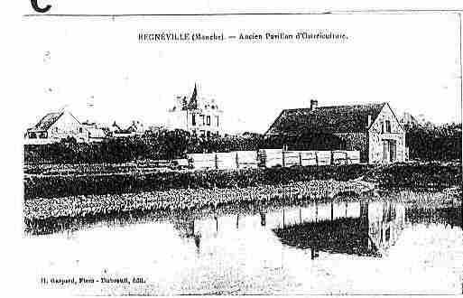 Ville de REGNEVILLESURMER Carte postale ancienne