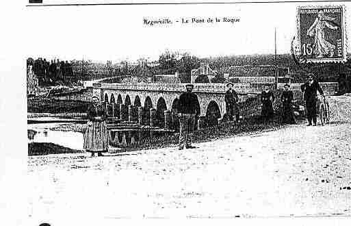 Ville de REGNEVILLESURMER Carte postale ancienne