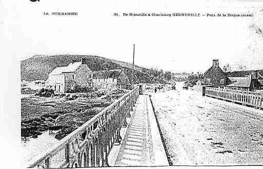 Ville de REGNEVILLESURMER Carte postale ancienne