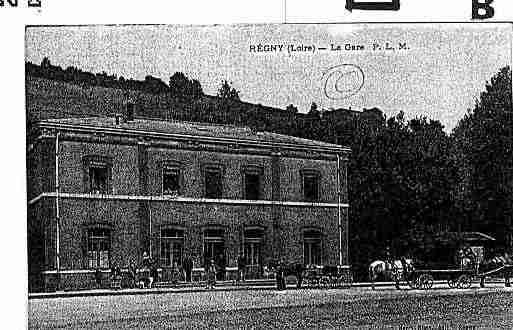 Ville de REGNY Carte postale ancienne Ville de REGNY Carte postale ancienne