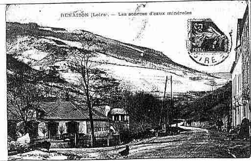 Ville de RENAISON Carte postale ancienne