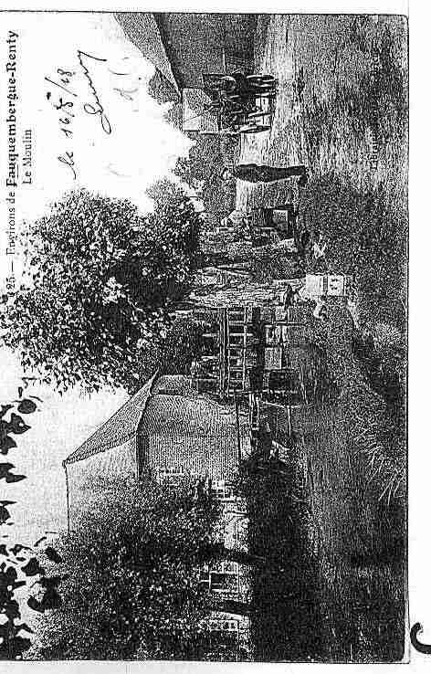 Ville de RENTY Carte postale ancienne