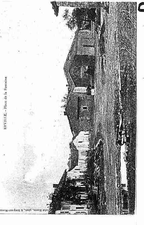 Ville de REVILLEAUXBOIS Carte postale ancienne Ville de REVILLEAUXBOIS Carte postale ancienne