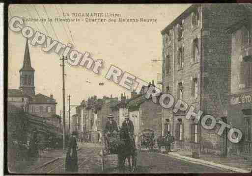 Ville de RICAMARIE(LA) Carte postale ancienne