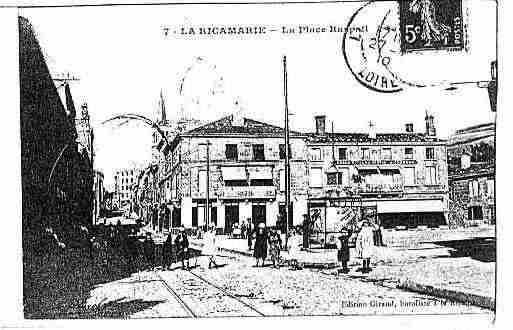 Ville de RICAMARIE(LA) Carte postale ancienne