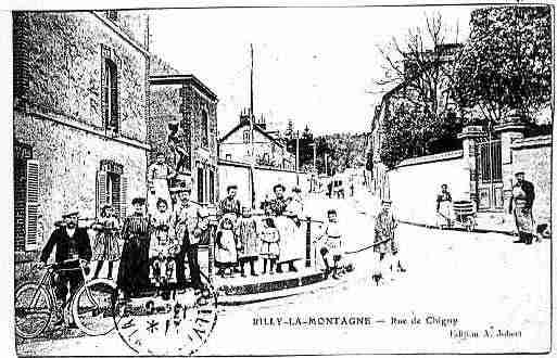 Ville de RILLYLAMONTAGNE Carte postale ancienne