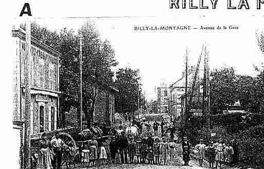 Ville de RILLYLAMONTAGNE Carte postale ancienne Ville de RILLYLAMONTAGNE Carte postale ancienne