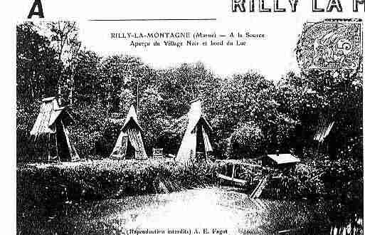 Ville de RILLYLAMONTAGNE Carte postale ancienne Ville de RILLYLAMONTAGNE Carte postale ancienne