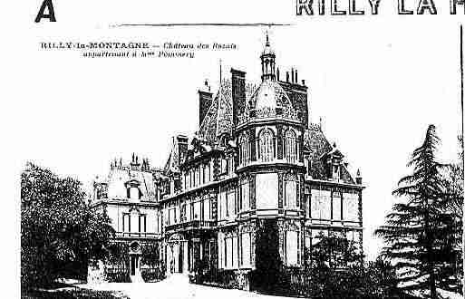 Ville de RILLYLAMONTAGNE Carte postale ancienne