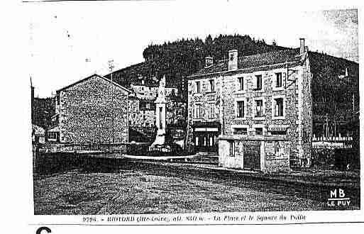 Ville de RIOTORD Carte postale ancienne