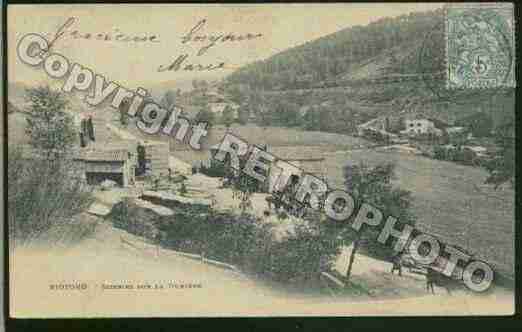 Ville de RIOTORD Carte postale ancienne