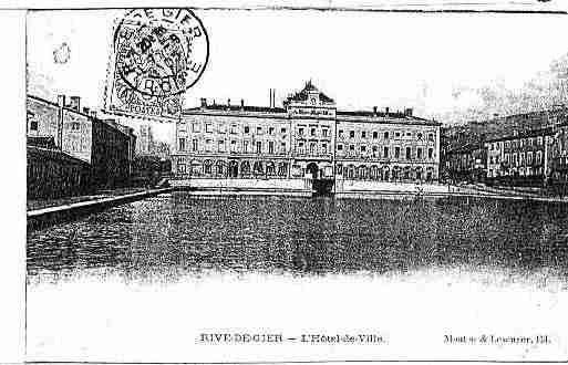 Ville de RIVEDEGIER Carte postale ancienne