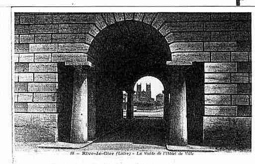 Ville de RIVEDEGIER Carte postale ancienne