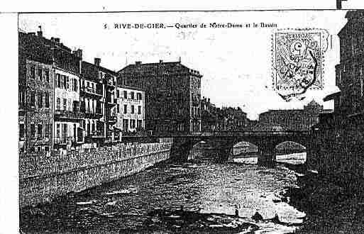 Ville de RIVEDEGIER Carte postale ancienne