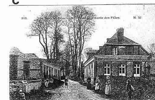 Ville de RIVILLE Carte postale ancienne