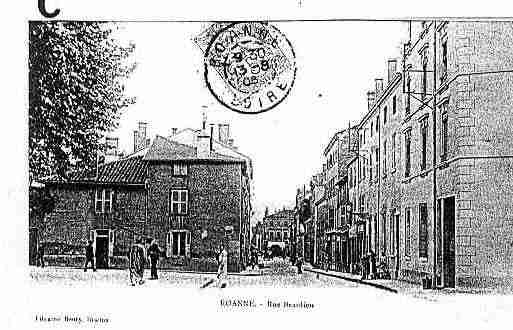 Ville de ROANNE Carte postale ancienne