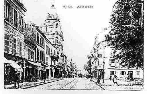 Ville de ROANNE Carte postale ancienne