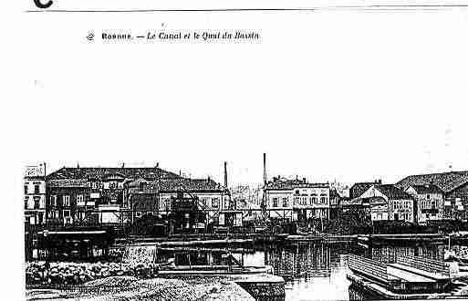 Ville de ROANNE Carte postale ancienne