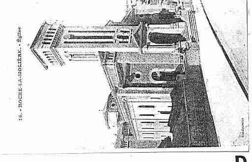 Ville de ROCHELAMOLIERE Carte postale ancienne