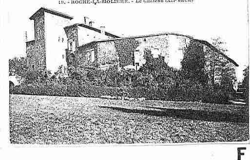 Ville de ROCHELAMOLIERE Carte postale ancienne