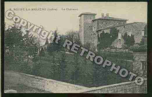 Ville de ROCHELAMOLIERE Carte postale ancienne