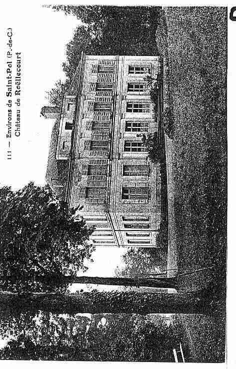 Ville de ROELLECOURT Carte postale ancienne