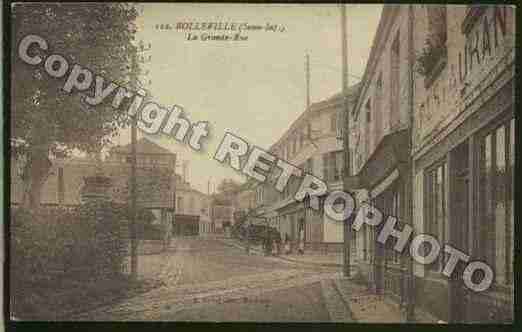 Ville de ROLLEVILLE Carte postale ancienne