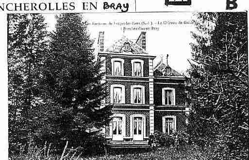 Ville de RONCHEROLLESENBRAY Carte postale ancienne