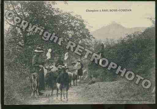 Ville de SAILSOUSCOUZAN Carte postale ancienne