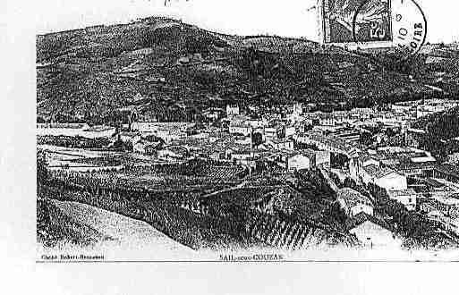 Ville de SAILSOUSCOUZAN Carte postale ancienne