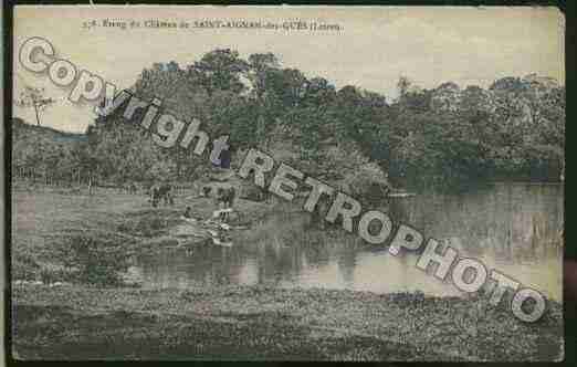 Ville de SAINTAIGNANDESGUES Carte postale ancienne