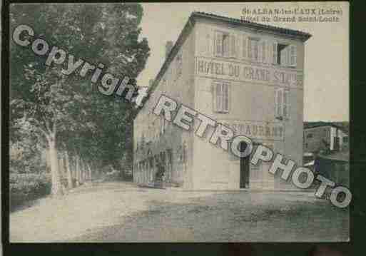 Ville de SAINTALBANLESEAUX Carte postale ancienne