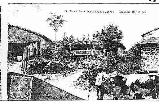 Ville de SAINTALBANLESEAUX Carte postale ancienne