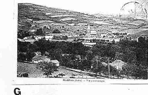 Ville de SAINTALBANLESEAUX Carte postale ancienne
