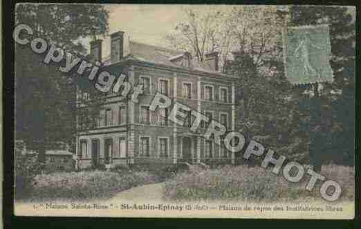 Ville de SAINTAUBINEPINAY Carte postale ancienne Ville de SAINTAUBINEPINAY Carte postale ancienne