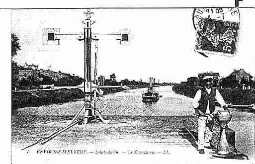 Ville de SAINTAUBINLESELBEUF Carte postale ancienne