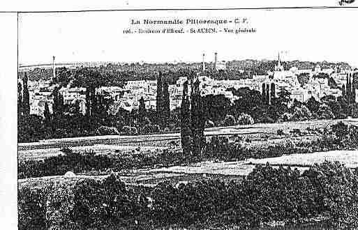 Ville de SAINTAUBINLESELBEUF Carte postale ancienne