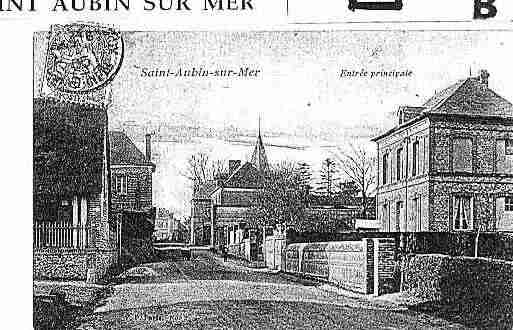 Ville de SAINTAUBINSURMER Carte postale ancienne