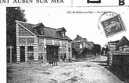 Ville de SAINTAUBINSURMER Carte postale ancienne