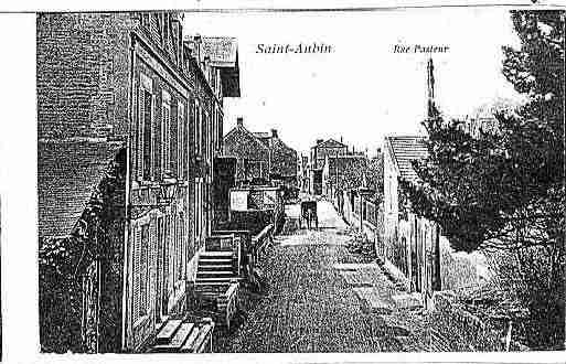 Ville de SAINTAUBINSURMER Carte postale ancienne