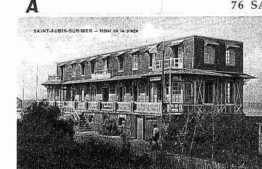 Ville de SAINTAUBINSURMER Carte postale ancienne