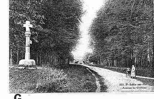 Ville de SAINTAUBINSURMER Carte postale ancienne