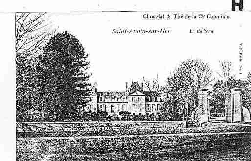 Ville de SAINTAUBINSURMER Carte postale ancienne Ville de SAINTAUBINSURMER Carte postale ancienne