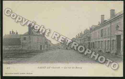 Ville de SAINTAY Carte postale ancienne