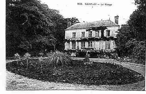 Ville de SAINTAY Carte postale ancienne